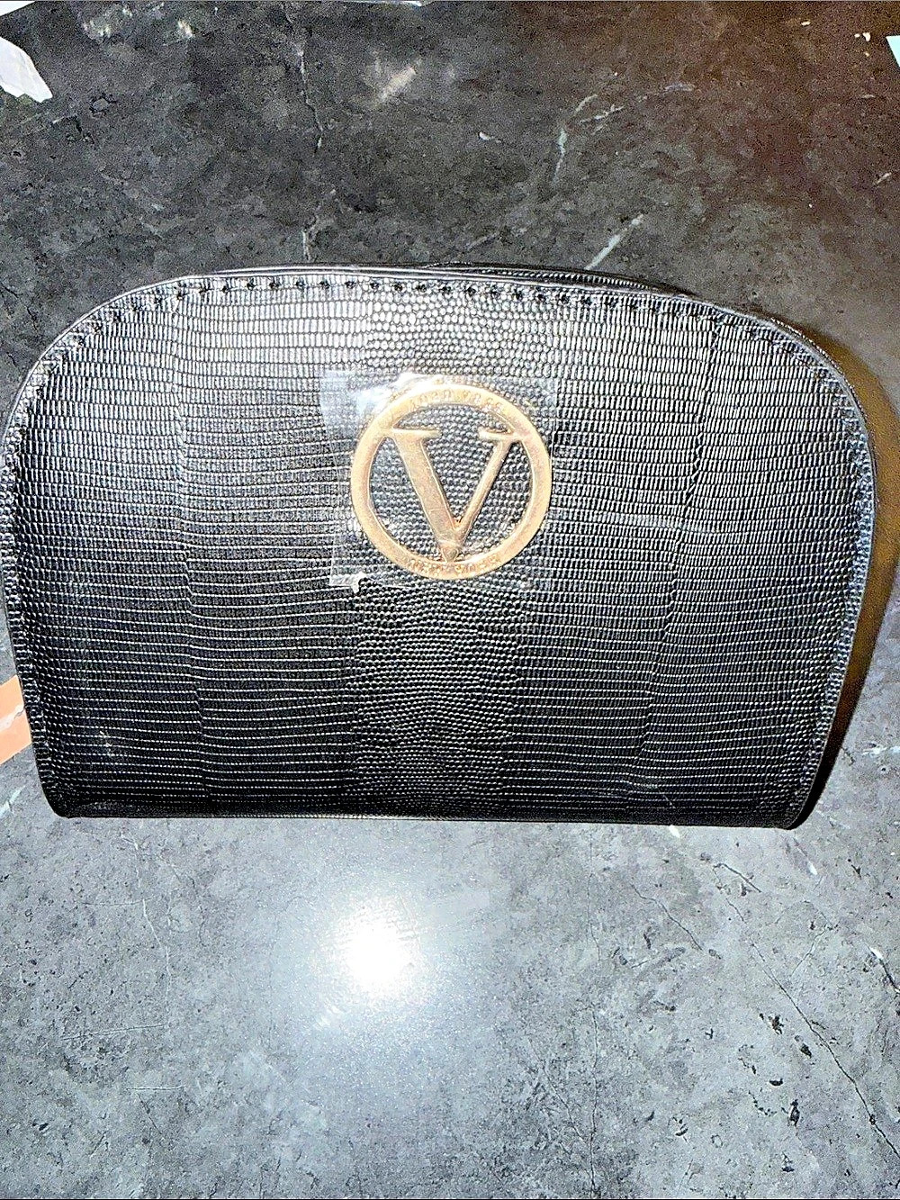 Joan Voss Sukie Lizard Fannypack Black NWT